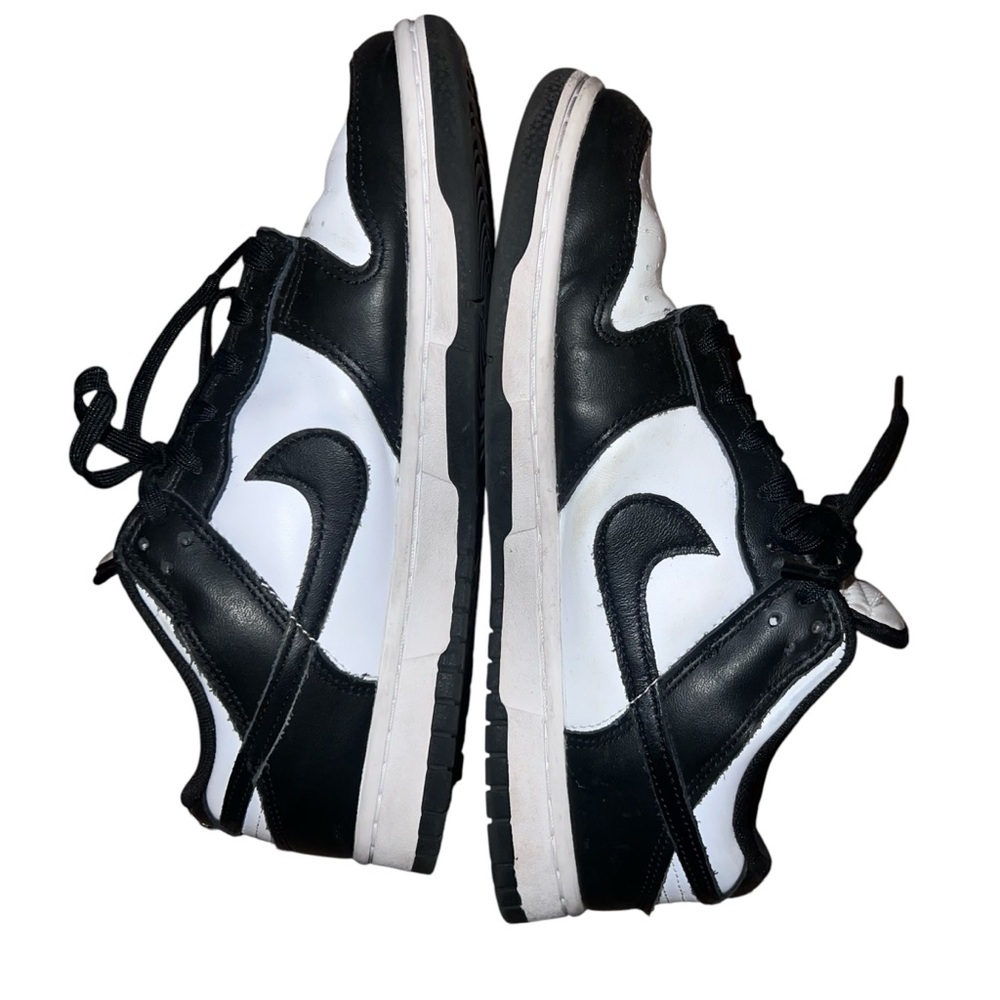 Nike Dunk Low – Black & White Men’s Sneakers Size 8.5 - Picture 3 of 17
